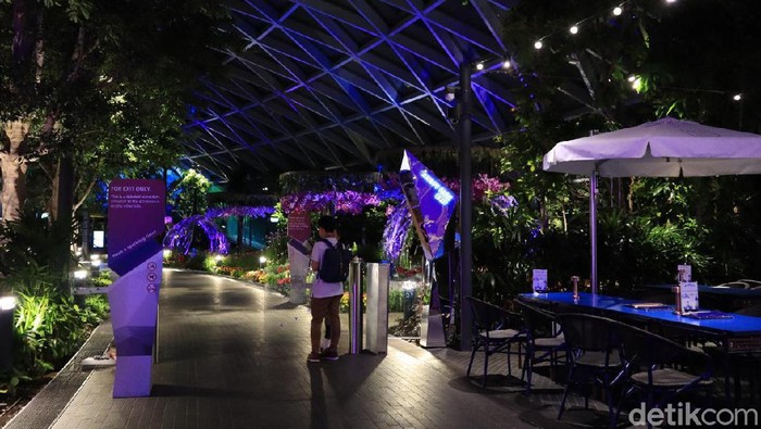 Air Mancur Jewel Changi Singapura