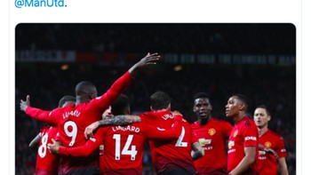 Lukaku juga berterima kasih MU, para pelatih dan fans. Foto: istimewa