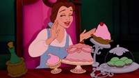 Film animasi Beauty and the Beast dipenuhi dengan berbagai makanan, dan kue cantik. Salah satunya ada pie hingga tarts untuk teman minum teh. Tampilannya juga cantik. Foto: Istimewa