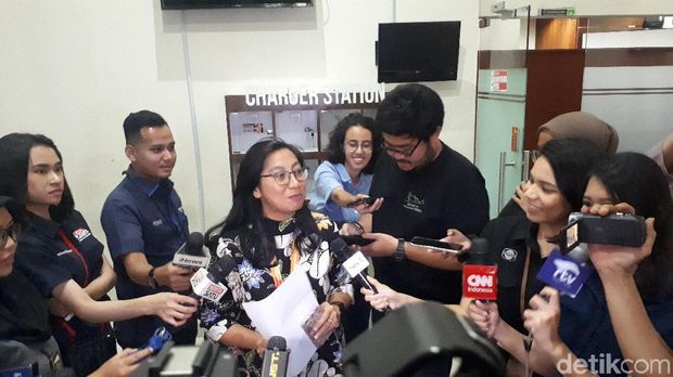 Plh Kepala Biro Humas KPK Chrystelina GS 