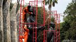 Merawat Tugu Proklamasi, Monumen Bersejarah Peringati HUT RI