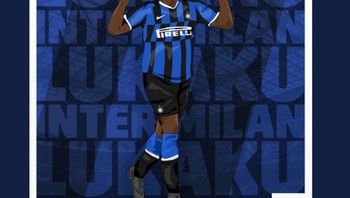 Beberapa membuat karkikatur Lukaku di Inter. Foto: istimewa