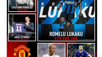 Meski banyak dikritik, nilai Lukaku termasuk dalam daftar penjualan pemain MU tertinggi. Foto: istimewa
