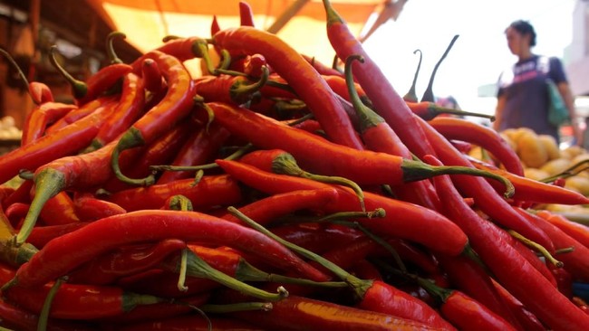 Makin Pedas! Harga Cabai Tembus Rp 100.000/Kg