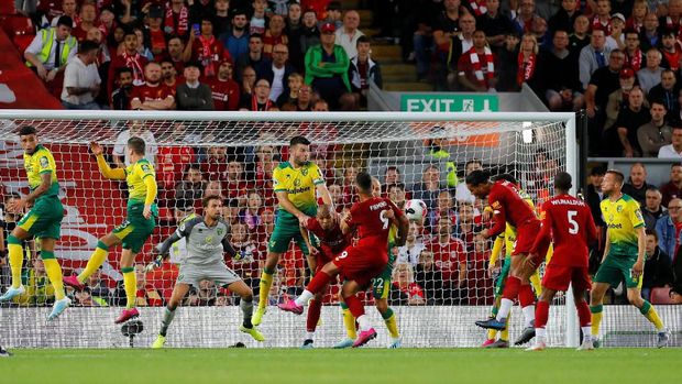 Hasil Liverpool Vs Norwich: The Reds Menang 4-1