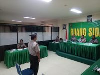 Iptu Triadi saat menjalani sidang etik
