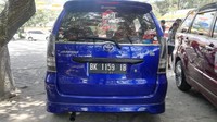 Ini suspensi diturunin sedikit, kalau depan 2 jari belakang 3 jari, jelasnya.  Foto: Rizki Pratama