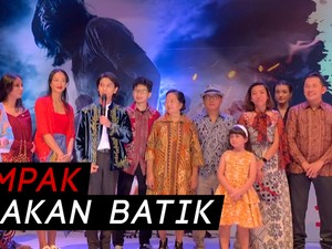 Gaya Para Pemain di Gala Premiere Bumi Manusia dan Perburuan