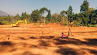 Biaya pembangunannya menggunakan skema kontrak tahun jamak APBN tahun 2018-2019 senilai Rp 73,1 miliar dengan target selesai akhir tahun 2019. Pool/Kementerian PUPR.