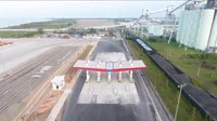 Jalan Tol Kuala Tanjung-Tebing Tinggi-Parapat sepanjang 143,5 Km merupakan lanjutan dari Jalan Tol Medan – Kualanamu – Tebing Tinggi (MKTT) sepanjang 61,72 Km. Sebelumnya jalan tol Medan—Kualanamu—Tebing Tinggi telah selesai dan terhubung dengan jalan tol Belawan—Medan—Tanjung Morawa (Belmera). Pool/Kementerian PUPR.