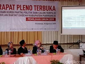 Tersandung Hukum, KPU Purworejo Coret 2 Caleg