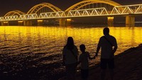 Jembatan ini sudah dibangun sejak tahun 1900 dan berhenti beroperasi pada tahun 2014. Foto: Dok. Xie Jianfei/Xinhua