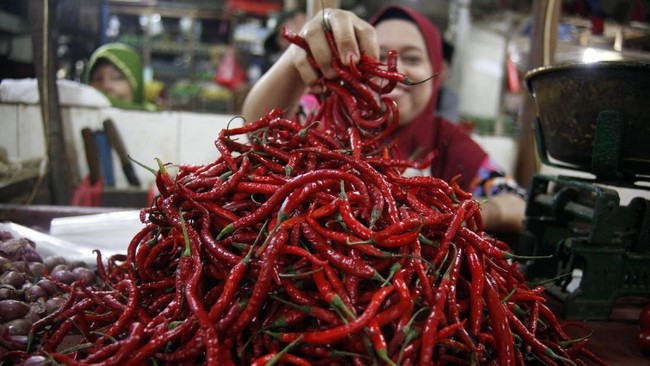 Makin Pedas! Harga Cabai Tembus Rp 100.000/Kg