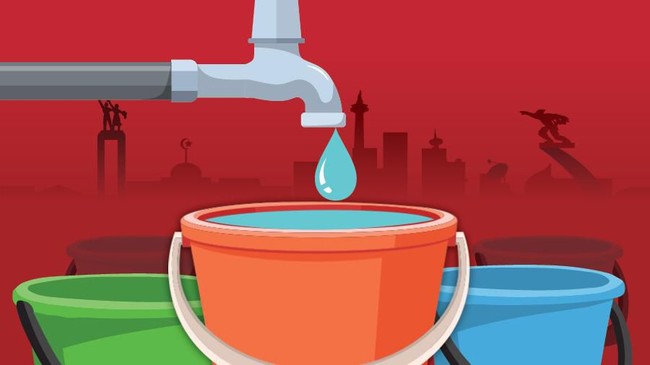 Warga Miskin Jakarta Sulit Dapat Air Bersih, Kurban Tekan Inflasi?