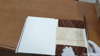 Naskah Proklamasi sebagai harta karun bangsa Indonesia tak sembarang orang bisa melihatnya. Dokumen ini ada di Gedung ANRI di Jl Ampera, Jakarta Selatan (Ahmad Masaul Khoiri/detikcom)