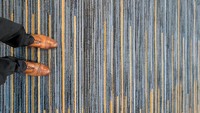 Tentu ini bukan desain karpet yang tepat untuk tangga. Salah lihat bisa jatuh. Istimewa/Boredpanda.