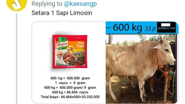 Foto: Twitter @kaesangp