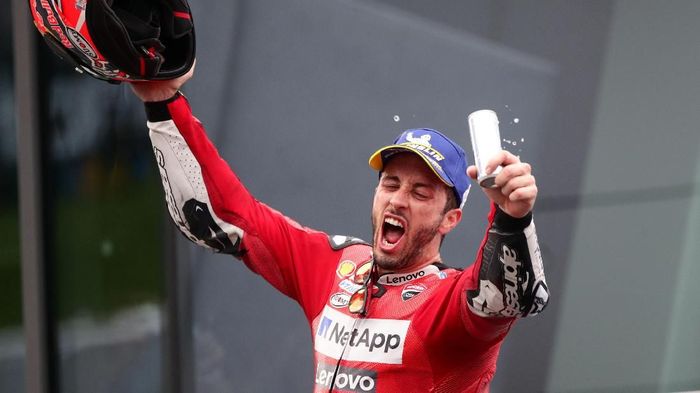 Andrea Dovizioso juara MotoGP Austria (Foto: Lisi Niesner/Reuters) Andrea Dovizioso juara MotoGP Austria (Foto: Lisi Niesner/Reuters)