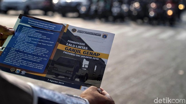 Hari Ini Perluasan Ganjil Genap Dievaluasi Menhub