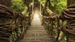 Foto: Jembatan Tradisional Unik dari Jepang