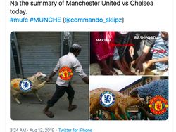 Deretan Meme Lucu Chelsea Dihabisi MU
