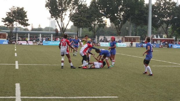 Indonesia Finis Keenam di Asia Rugby Sevens Trophy