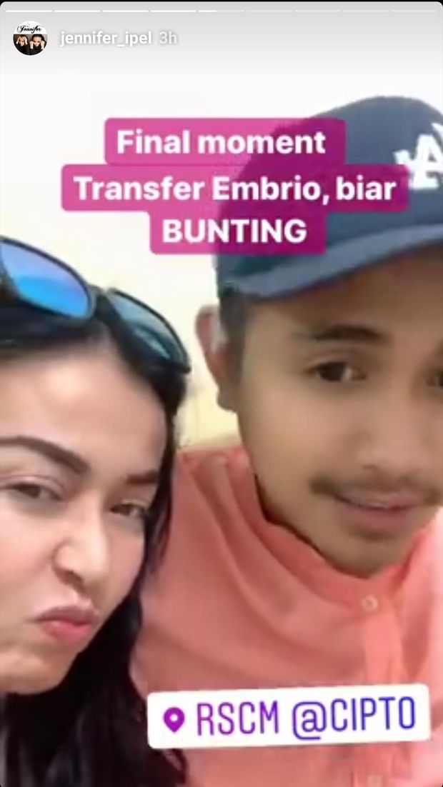 Serius Bayi Tabung, Jennifer dan Ajun Perwira Lakukan Transfer Embrio