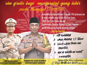 Mau Urus SIM Gratis di Surabaya, Ini Ketentuan dan Syaratnya