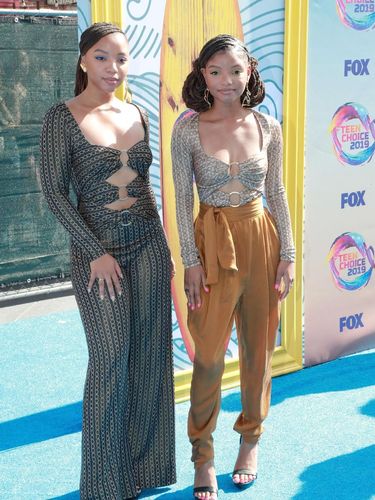 HERMOSA BEACH, CALIFORNIA - AUGUST 11: Halle Bailey of Chloe x Halle attends FOX's Teen Choice Awards 2019 on August 11, 2019 in Hermosa Beach, California. (Photo by Rich Fury/Getty Images)