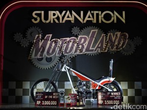 Menengok Motor Modifikasi Jawara Suryanation Palembang