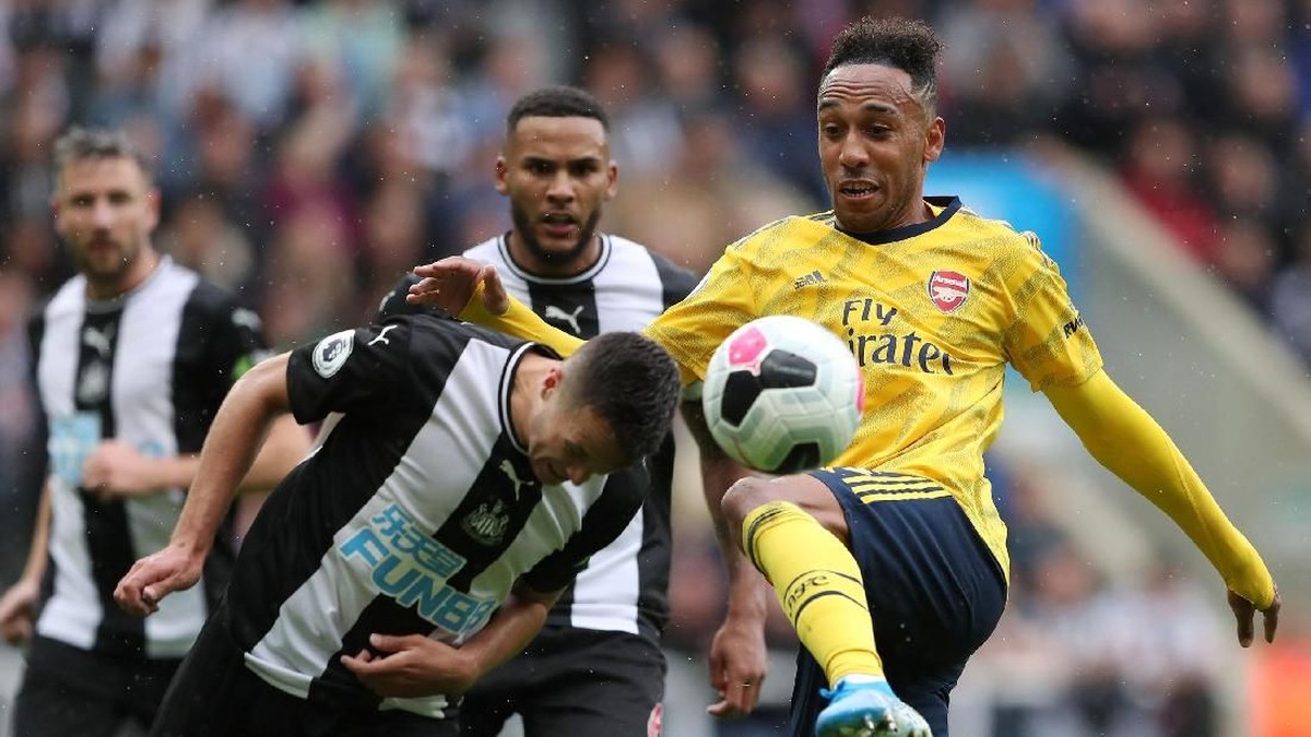 Newcastle Vs Arsenal di paruh pertama musim ini. (Foto: Reuters)