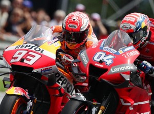 Dovizioso: Pikirkan Cara Kalahkan Marquez Memang Rumit