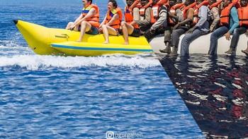 Pengungsi dan migran dari Eritrea, Mali, Bangladesh menunggu di atas kapal untuk diselamatkan di Laut Mediterania. Foto: Uğur Gallenkuş