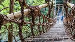 Foto: Jembatan Tradisional Unik dari Jepang