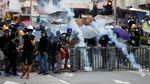 Lagi, Bentrokan Terjadi Antara Massa Aksi dan Polisi di Hong Kong