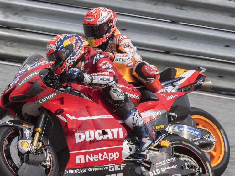 Dovizioso Menangi Balapan Sengit dengan Marquez di MotoGP Austria