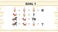 Ada ayam, kucing, dan kuda. Angka berapa yang tepat? (Foto: detikHealth) 