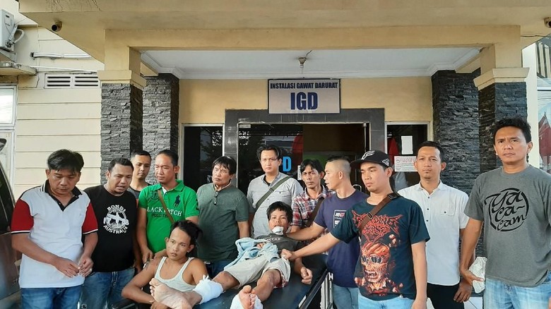 Melawan Saat Ditangkap, 2 Penodong Bersenpi di Palembang Ditembak Melawan Saat Ditangkap, 2 Penodong Bersenpi di Palembang Ditembak