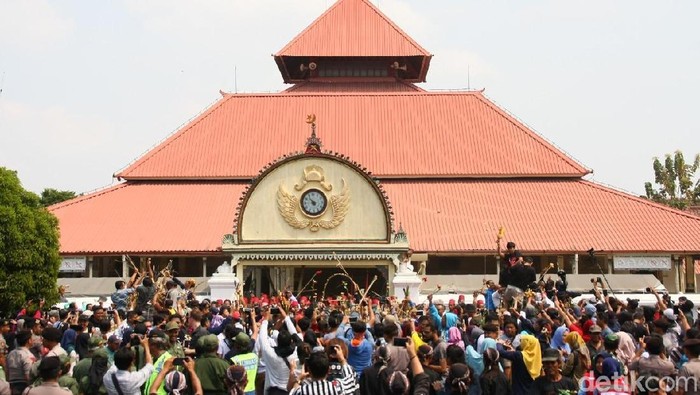 Garebek Besar Keraton Yogyakarta, Senin (12/8/2019).