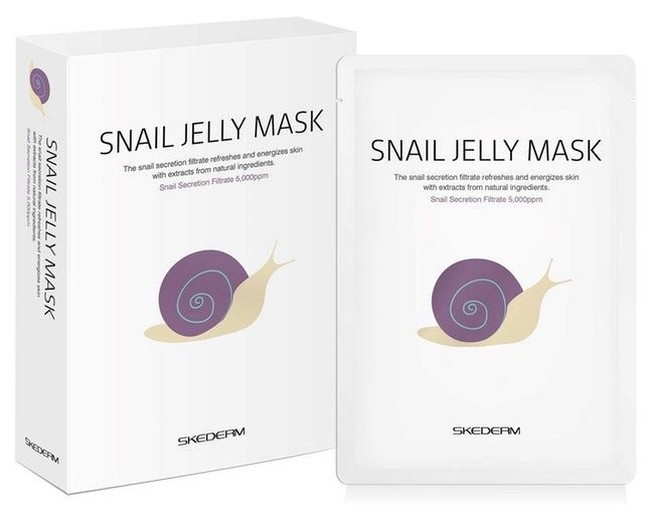 Skederm Snail Jelly Face MaskTerakhir ada pilihan dari brand Skederm untuk Anda yang memiliki masalah jerawat dan tekstur kulit tidak merata. Kandungan lendir siput dalam produk Rp 300 ribuan ini diklaim dapat menghidrasi dan membantu merawat bekas jerawat. Foto: Instagram/Istimewa
