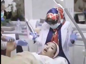 Viral Pasien Facial Heboh Peletak-peletok, Dokter: Serem Kalau Nggak Tahu