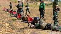 Selain menembak TTO dan TTD, dalam Latma Platex 2019 juga dilaksanakan menembak senjata bantuan General Purpose Machine Gun (GPMG). Penembakan ini dilakukan dari jarak 400 meter dan menembak malam. Selain menembak, Prajurit Marinir kedua negara juga dilatihkan beberapa materi lainnya.