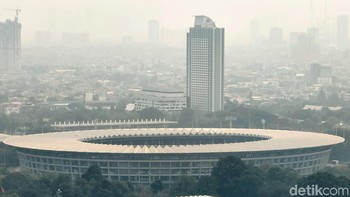 Adapun konsentrasi partikel polutan di Jakarta sangat kecil dengan diameter kurang dari 2,5 mikrometer atau PM2.5, yang merupakan salah satu indikator pencemaran udara, mencapai 71 mikrogram per meter kubik.