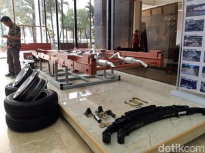Intip Komponen Mobil Esemka yang Dibuat Dalam Negeri