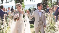 Matt Bellamy menikah dengan Elle Evans pada akhir pekan lalu. Dok. Instagram/elloelle