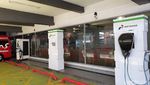 Penampakan SPLU untuk Cas Mobil Listrik di Jakarta