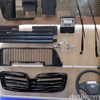 Intip Komponen Mobil Esemka yang Dibuat Dalam Negeri