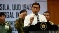 Dalam acara tersebut, Menko Polhukam Wiranto berharap ikrar ini jadi contoh pihak yang disebutnya menduakan Pancasila.