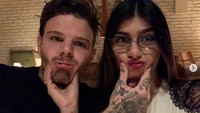 Kini Mia sudah menikmati kehidupannya bersama sang kekasih, Robert Sandberg yang merupakan seorang chef. Dok. Instagram/mia.k