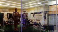 Hall yang menarik selanjutnya adalah masa kemerdekaan dengan diorama Sukarno didampingi Hatta sedang mengumandangkan Proklamasi (Ahmad Masaul Khoiri/detikcom)